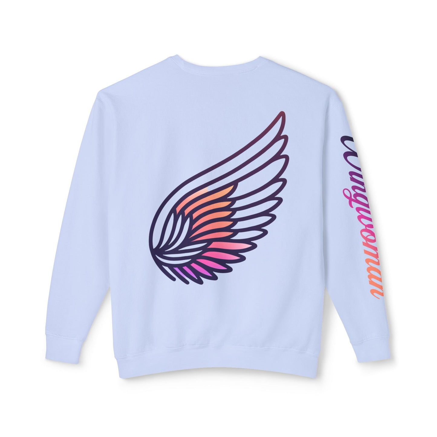 Wingwoman Sweatshirts: Left Wing & Right Wing Collection | RIGHT WING | Lightweight Crewneck | 100% Cotton Fabric | Extra Soft