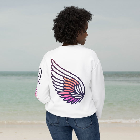 Wingwoman Sweatshirts: Left Wing & Right Wing Collection | LEFT WING | Lightweight Crewneck | 100% Cotton Fabric | Extra Soft