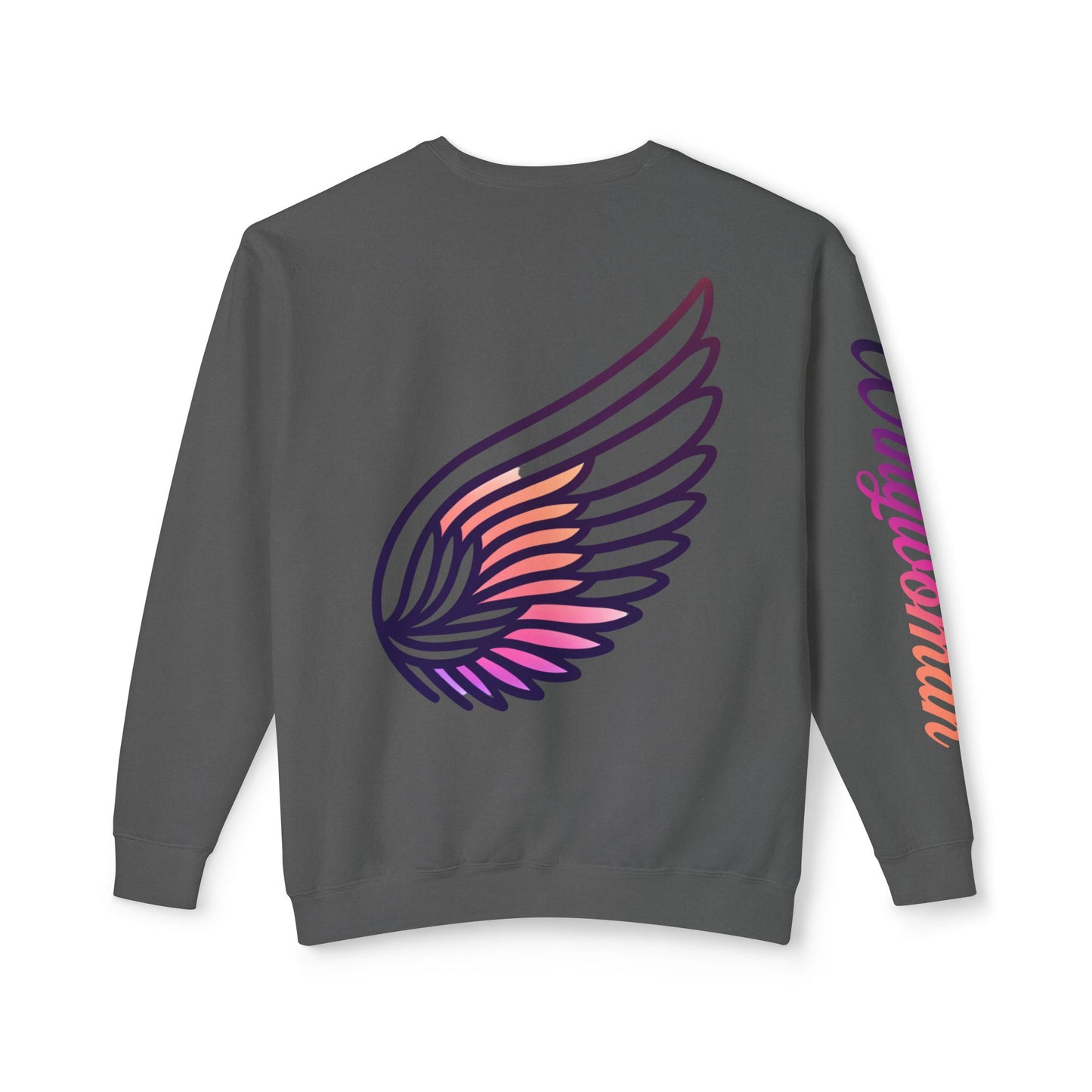 Wingwoman Sweatshirts: Left Wing & Right Wing Collection | RIGHT WING | Lightweight Crewneck | 100% Cotton Fabric | Extra Soft