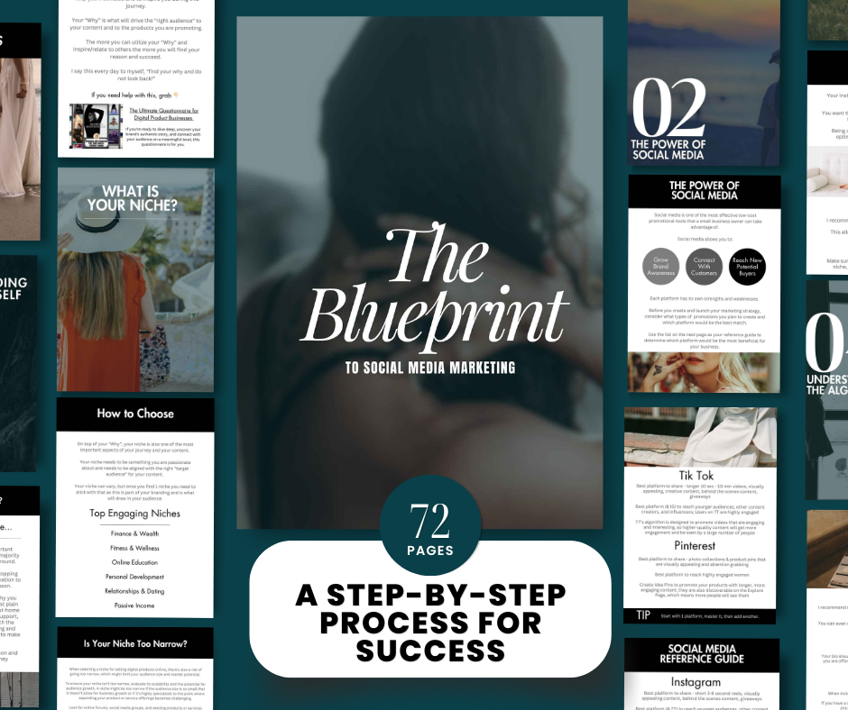 The Blueprint to Social Media Marketing Ebook